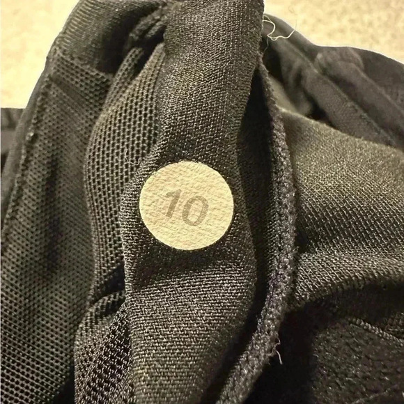 Lululemon Black Dance Strap Tank Top Cross Strap Flowy - Picture 6 of 15